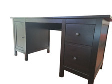 Top: IKEA Hemnes Schreibtisch schwarzbraun, Kommode - Originalbilder in schwarz