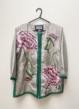 Indigo Moon Jacke klein Blumen bestickt 10 