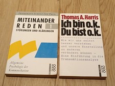 Miteinander Reden 1 + Ich bin O.K.  - 2 TB Rororo in Gut+ - von Thun + Harris