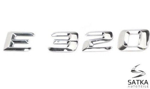 E320 schriftzug für mercedes - schriftzug,