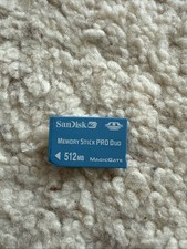 512MB Memory Stick PRO Duo ( 512 MB MS PRO Duo ) SanDisk