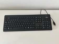Fujitsu USB Tastatur DE-QWERTZ Schwarz wie neu 