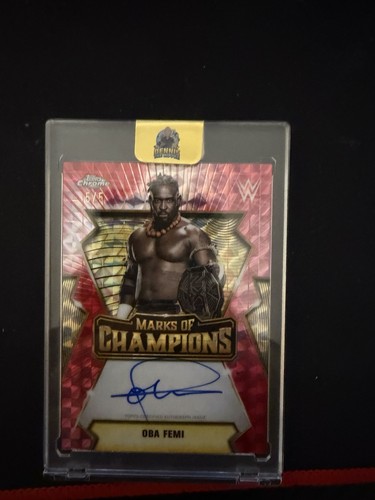 2026 wwe topps chrome - wwe, oba