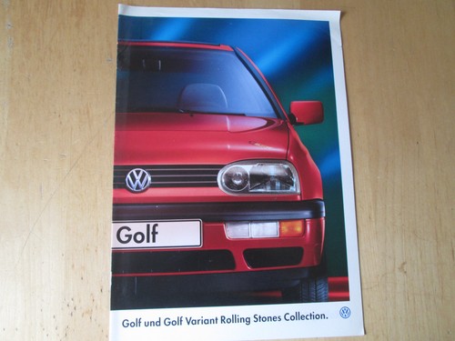 Golf rolling stones - vw,