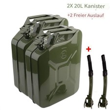 2x20L Stahlblechkanister