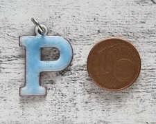 Emaille blau Kettenanhänger