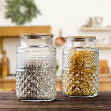 2L Biscotti Glas Keksdose mit