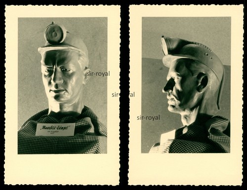 Ddr mansfeld grubenarbeiter - 2x,