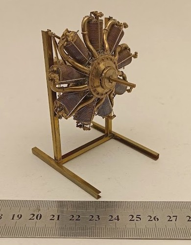 Flugmotor der fokker aus - der,