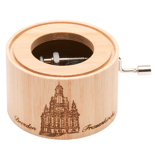Spieluhr aus bambus mit der - mit,