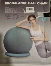 ProfiBalance Gymnastikball mit Abdeckung, Pezziball, Sitzball Büro