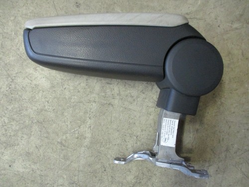 Leder grau armlehne - leder,