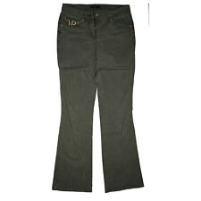OPUS Damen Jeans Hose Bootcut stretch Schlag mid Cargo Flare Gr 38 W29 L34 Grau