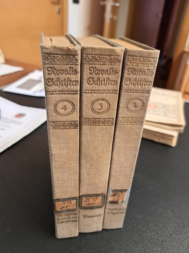 Novalis schriften bände 2 - -,