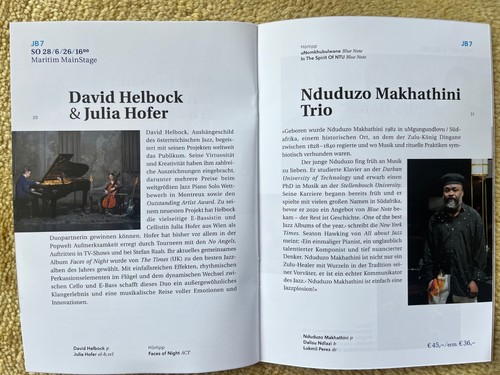 Konzertkarte jazz baltica 7 - jazz,