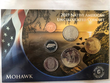 KMS Coin Set Native Americans "Mohawk" 2019 st/BU im offiziellen Folder