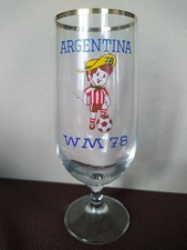 altes Glas Biertulpe  17 cm