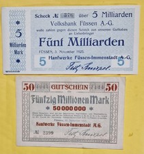 Notgeld 1923 HANFWERKE