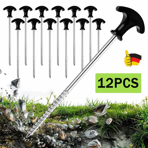 12pcs zelt heringe stahl - 12pcs,