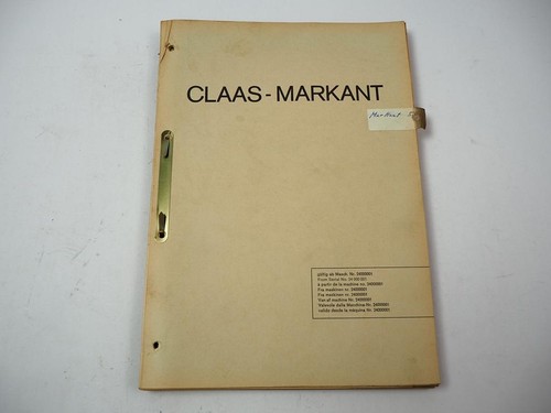 Claas markant constant presse - claas,