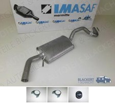 IMASAF Auspuff Mitteltopf für