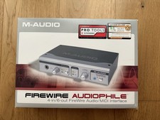 M-Audio FireWire Audiophile Audio Midi Interface