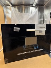 Infinite Ice Eisbad XXL 85x75cm, Komplettset mit Aluminiumbeinen, Thermometer