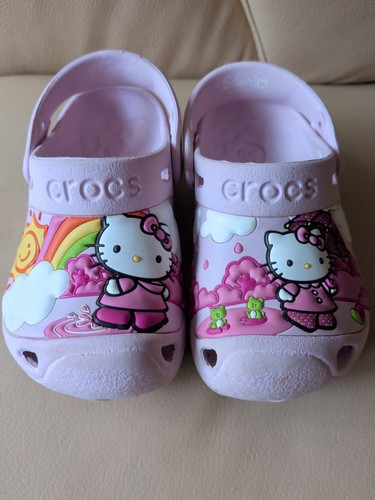 Crocs rosa hello kitty - crocs, 8-9