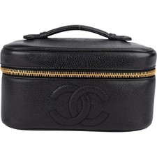 Chanel Caviar Leather Vanity
