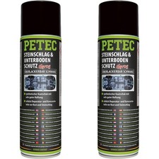 2x 500ml PETEC STEINSCHLAG &