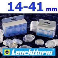 10 Leuchtturm Münzkapseln