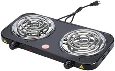Tragbare Doppelkochplatte