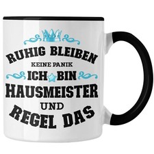 Trendation - Hausmeister Tasse Lustiges Geschenke Lustig Spruch Haustechniker Ge