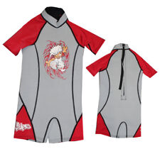 No Rules Shorty 2 mm KINDER rot Neopren Surfanzug XS Wasserski Schwimmanzug RP