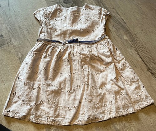 Beige gemustertes kurzarm