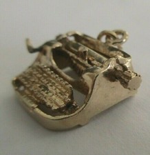 Vintage 14K Gold Typewriter