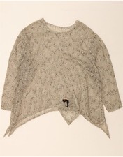 VINTAGE Damen Häkel Tunika