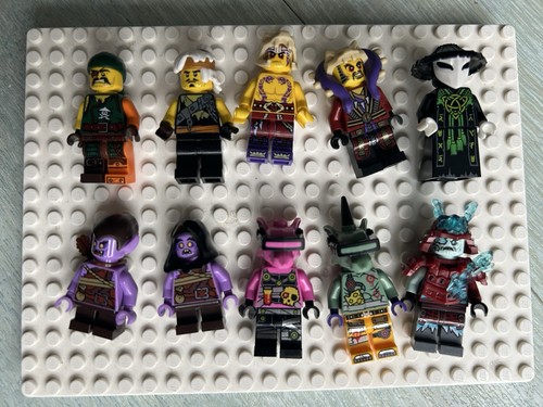 Lego ninjago 10x - ninjago, minifiguren