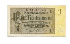1 Rentenmark 1937 Ro. 166f