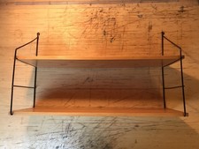 Vintage Stringregal String Regal Retro Nissen 2 Bretter & 2 Leitern
