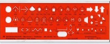 ZEICHENSCHABLONE III STANDARDGRAPH 4372 VERFAHRENSTECHNIK MASCHINEN- FLIEßBILDER