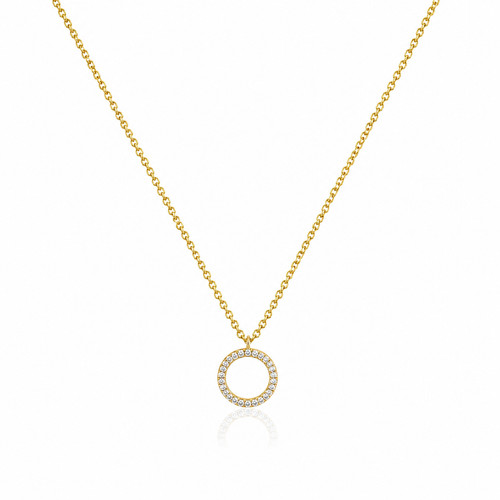 Edler diamant anhänger 585 - edler,