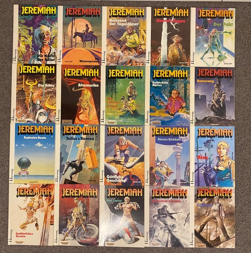 Jeremiah comic sammlung - jeremiah, 1-32