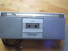 Grundig RR 340 Stereo FM AM Stereo Radio Cassette Recorder Mini Ghettoblaster, C