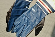 Unbenutzte Oldtimer Motorrad Leder Handschuhe 70er 80er HELD Retro Vintage