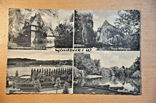 AK Gladbeck Westfalen Stadion Museum Park Haus Wittringen, s/w, 1964