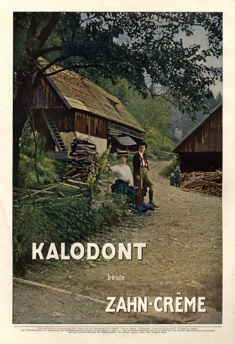 Kalodont zahncreme reklame - zahncreme,
