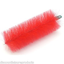 10 Zoll x 4 Zoll Rot Kockney Koi Filterbürsten Garten Koi Fisch Teichfilter Medienbürste