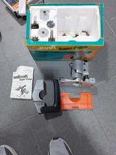 Wolfcraft Super Holzfräse Komplett-Set mit Fräsköpfen.