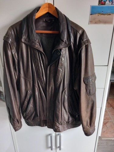 Berto lucci lederjacke 58 - lucci, gr.58